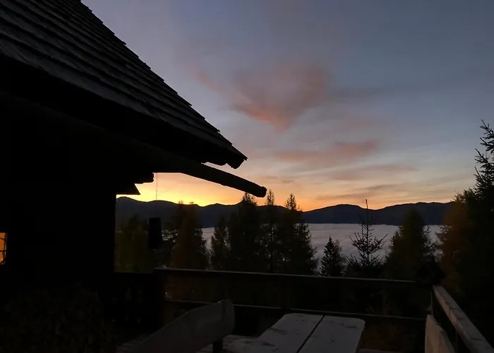 בקתה Almhuette Kaernten *