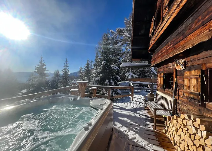 בקתה Almhuette Kaernten מלטברג